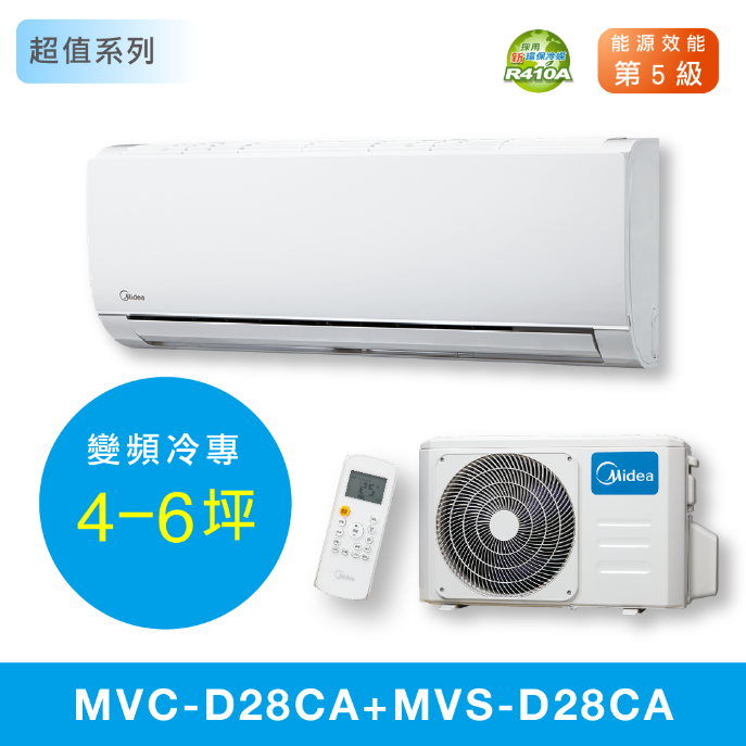 MVC/MVS-D28CA(R410A)5級1K08CA